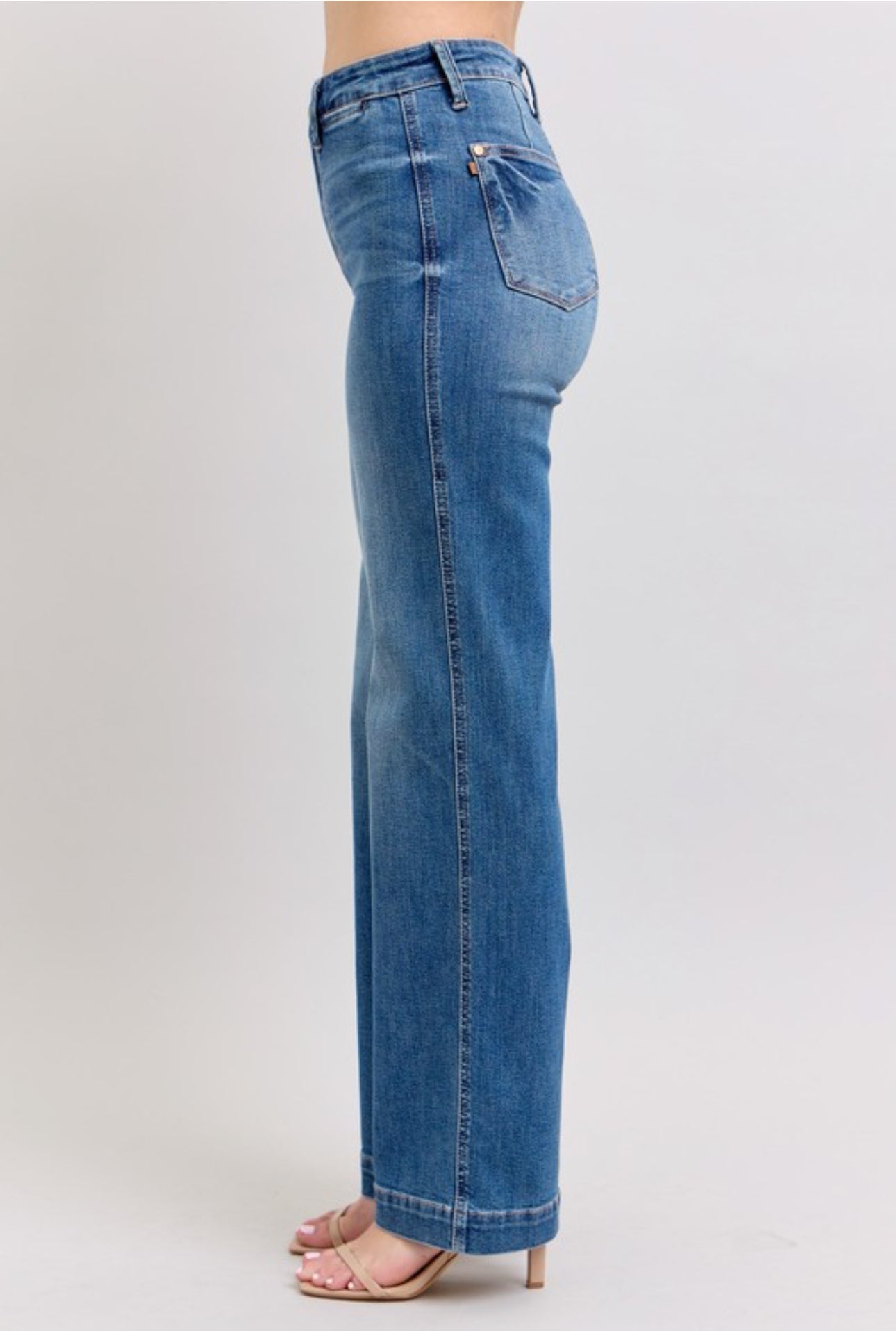 JB Contrast Thread Straight Jean