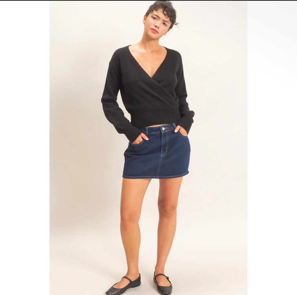 Willow Wrap Sweater