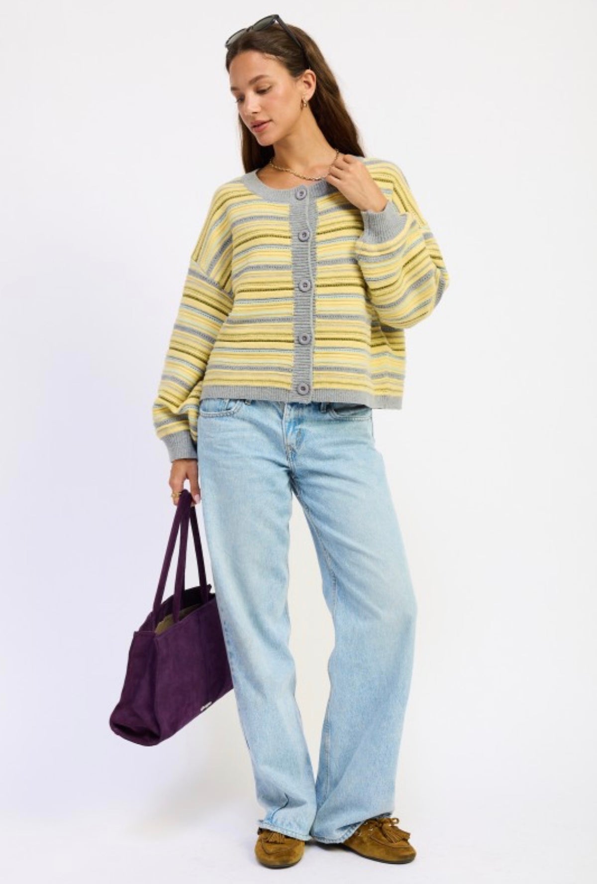 Calley Button Up Cardigan