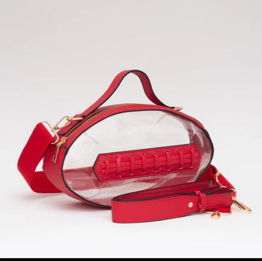 Clear Football Stadium Purse