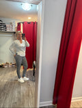 Satin Stripe Jogger