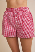 Gingham Boxer Shorts
