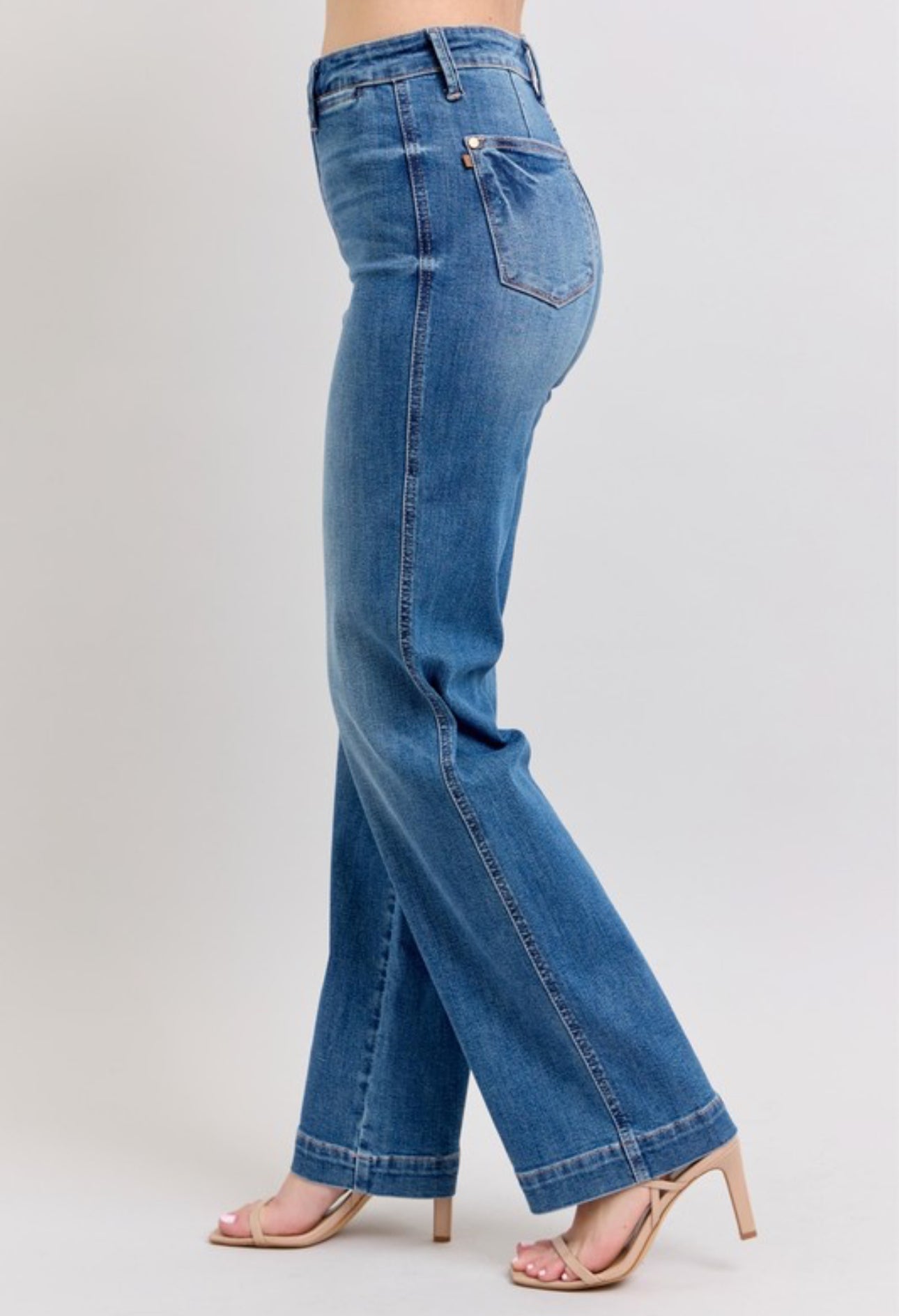 JB Contrast Thread Straight Jean