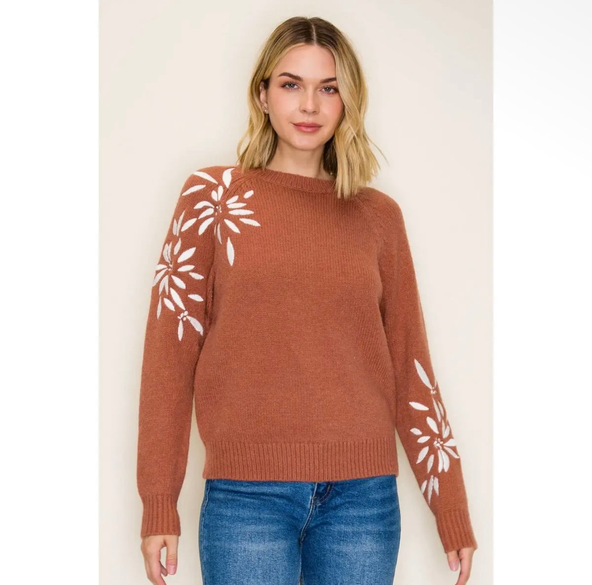 Emmie Embroidered Sweater