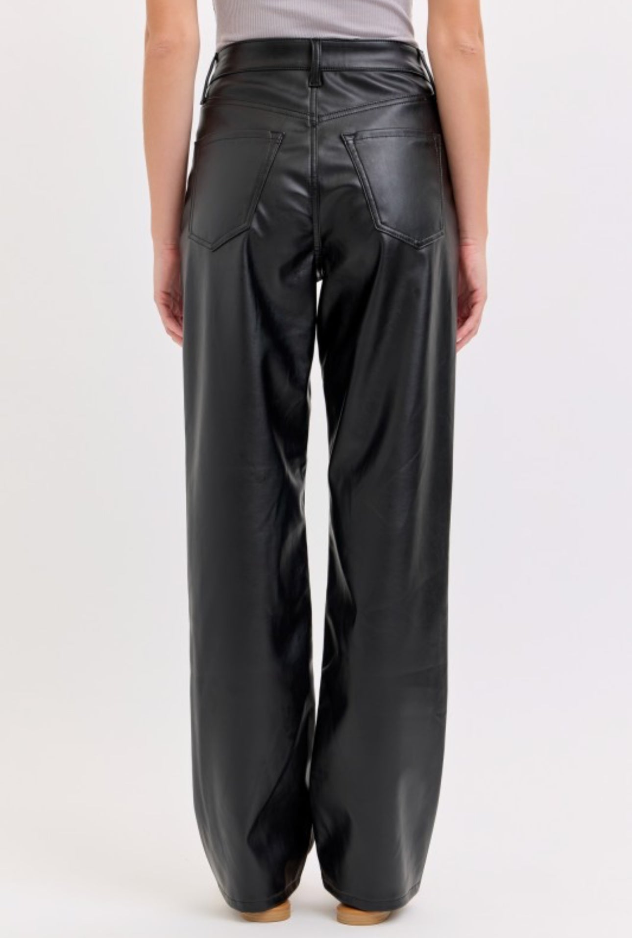 Farlen Faux Leather Jean