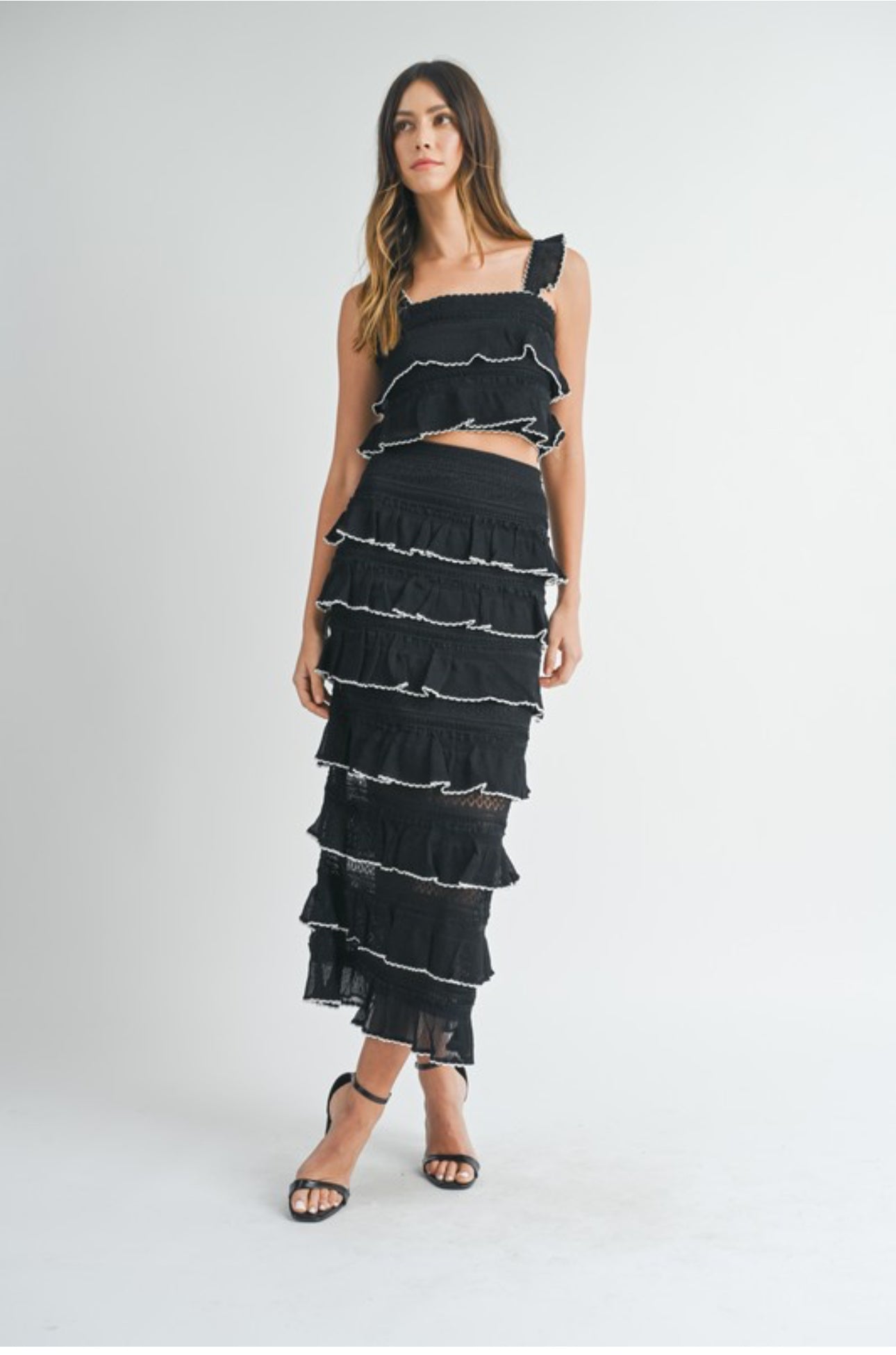 Tamara Tiered Midi Set