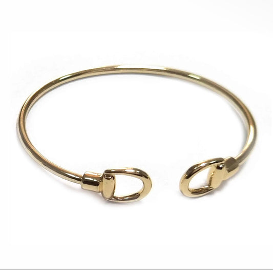 Seeing Double Bangle Bracelet