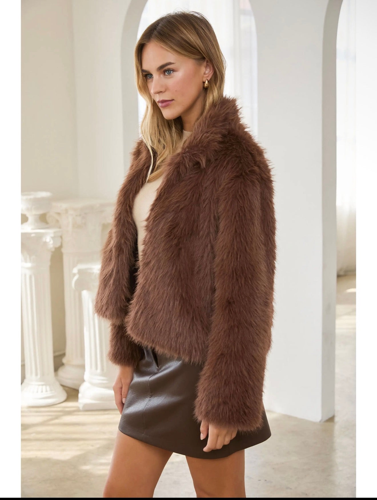 Felicity Faux Fur Jacket