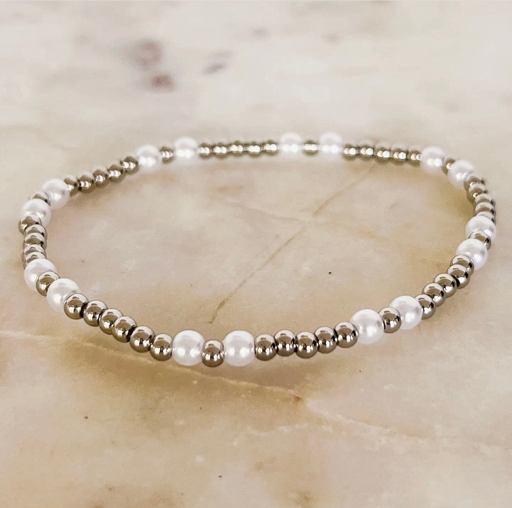 Gold Beaded Bracelet
