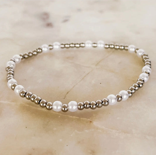 Gold Beaded Bracelet