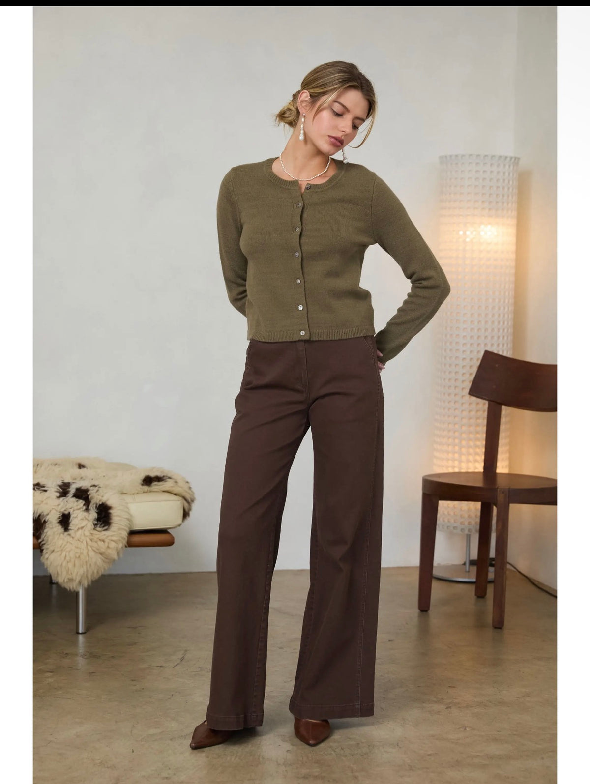Fall is here twill pant