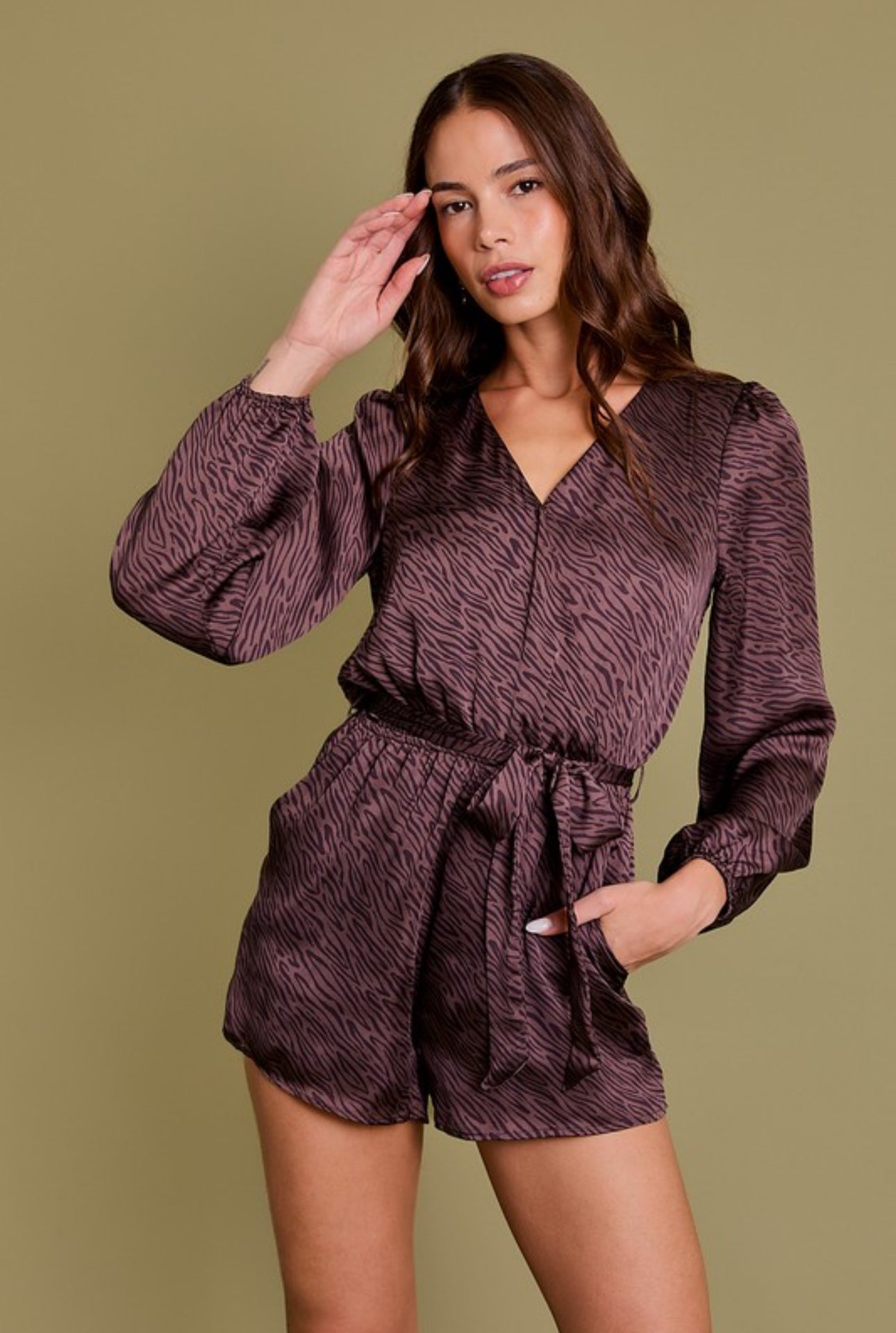 On The Prowl Romper