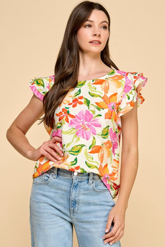 Frankie Floral Top