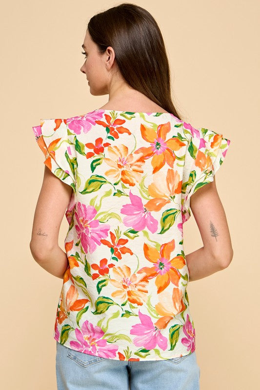 Frankie Floral Top