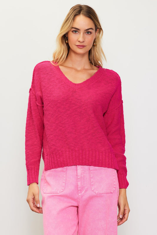 Peony Pink Sweater