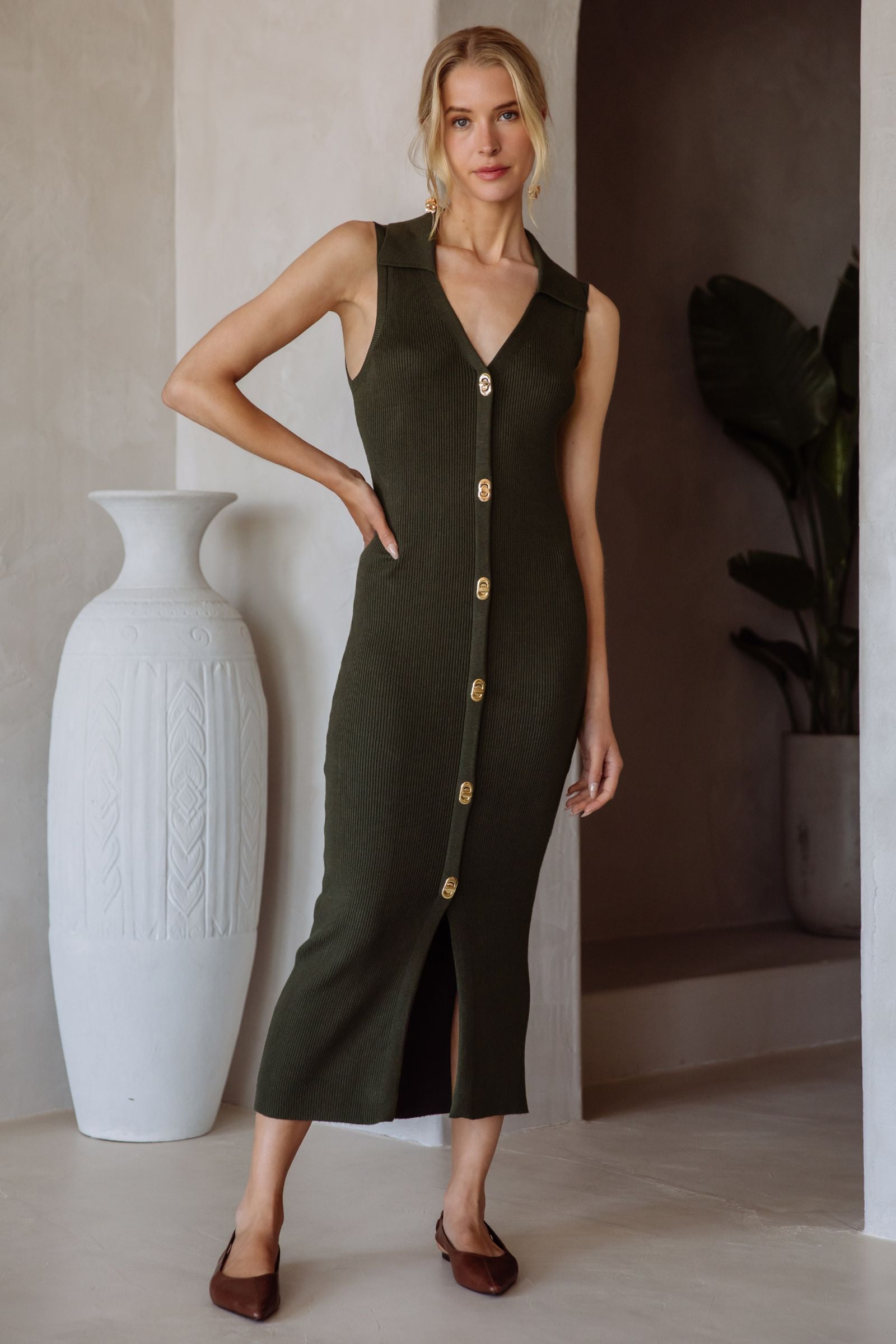 Olivia Midi Dress