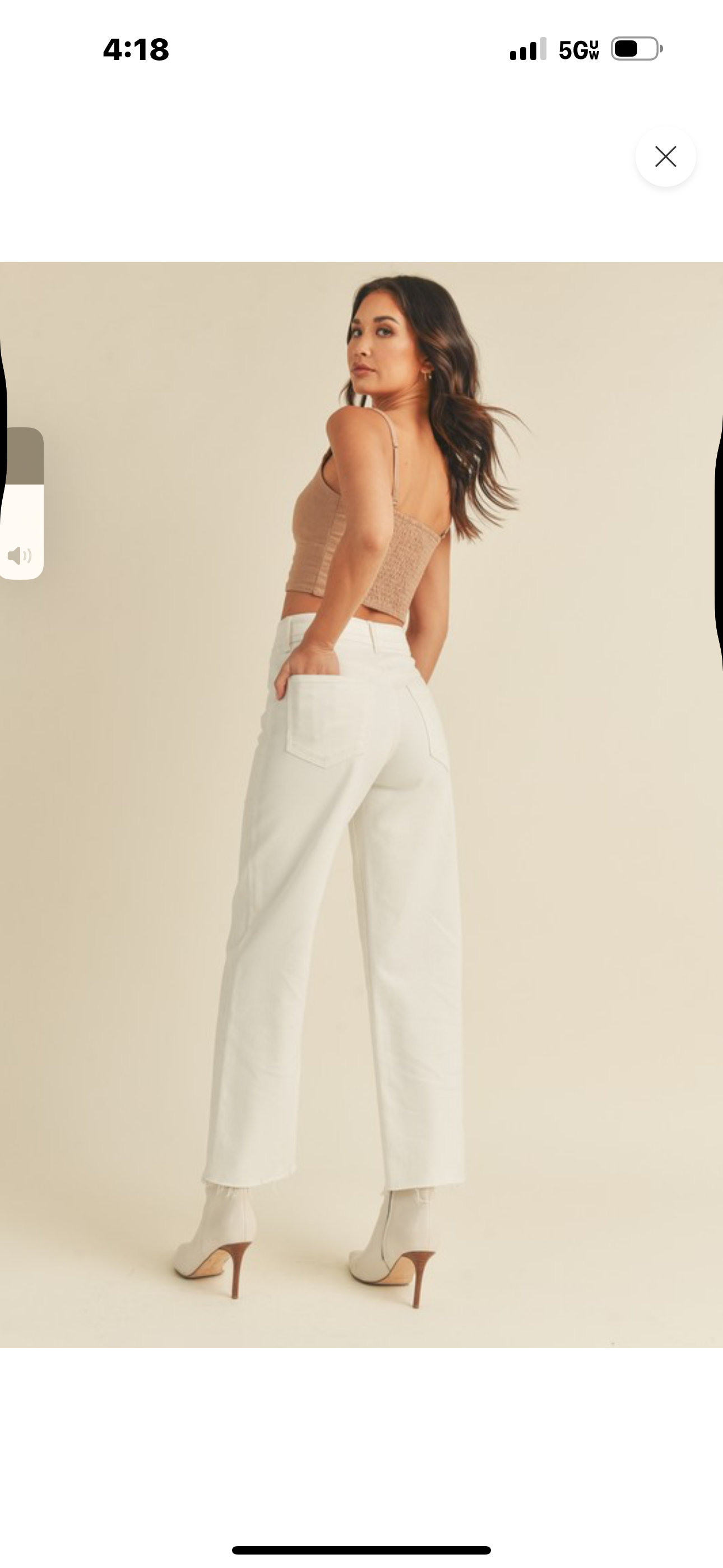 Sea Salt Utility Wide Leg