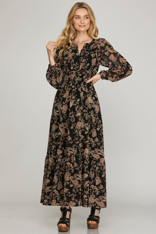Tara Tiered Maxi Dress