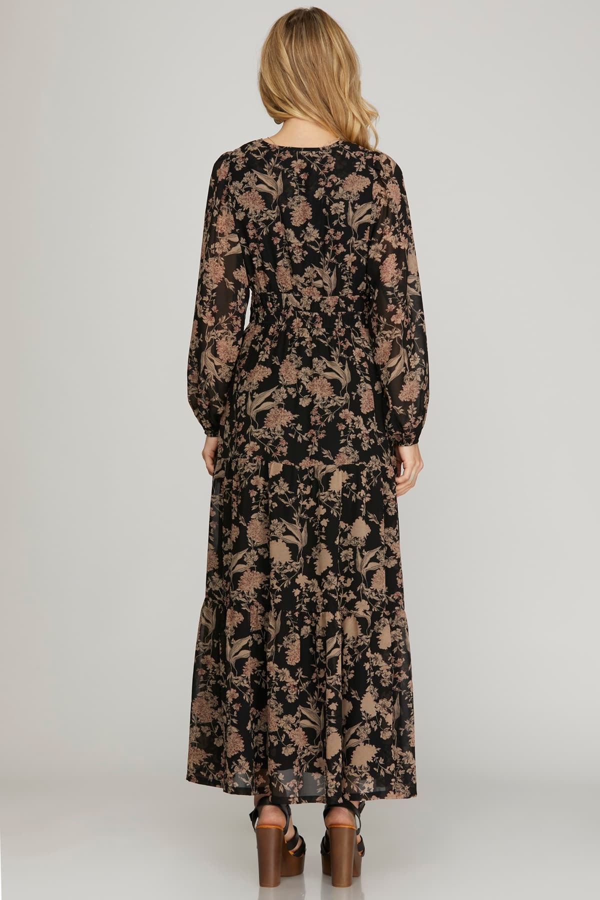Tara Tiered Maxi Dress