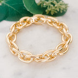 Stretch Chain Link Bracelet