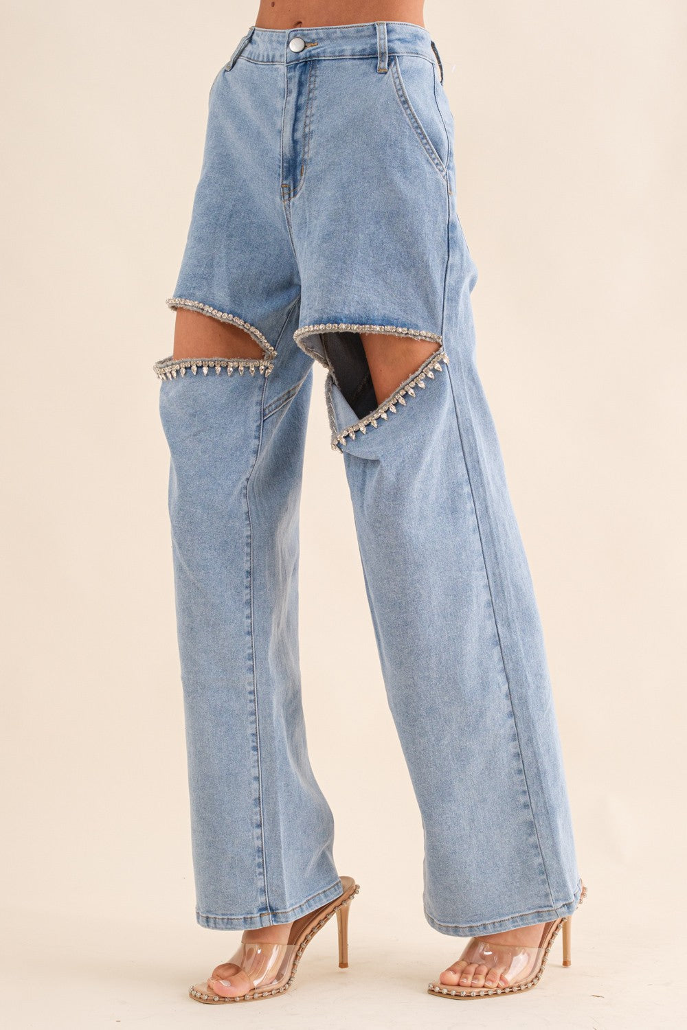 Taylor Rhinestone Jeans