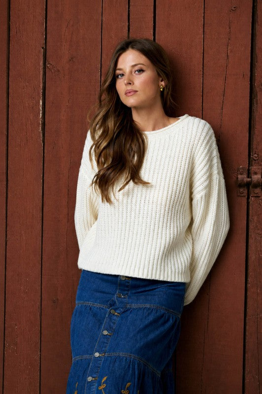 Keep Rolling Sweater