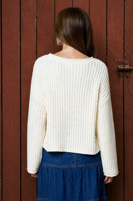 Keep Rolling Sweater