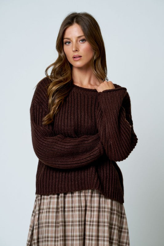 Keep Rolling Sweater