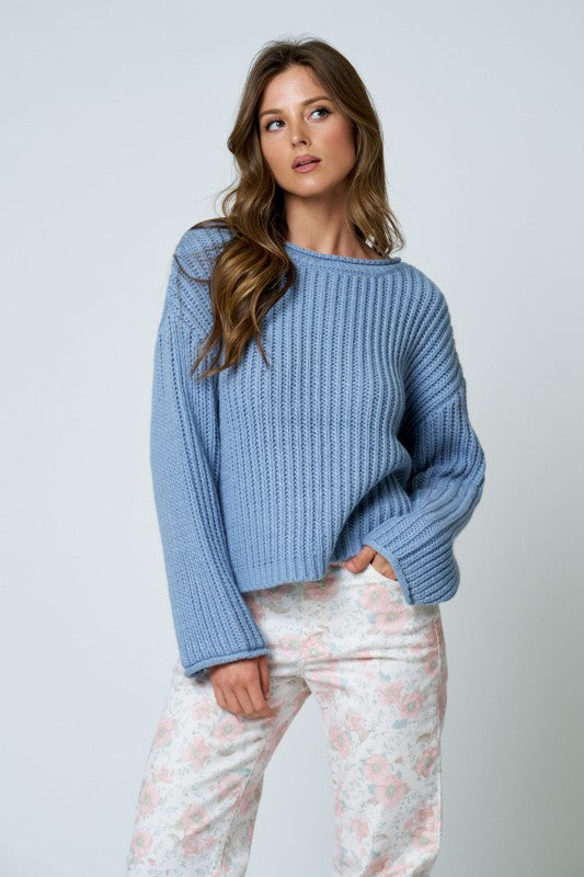Keep Rolling Sweater