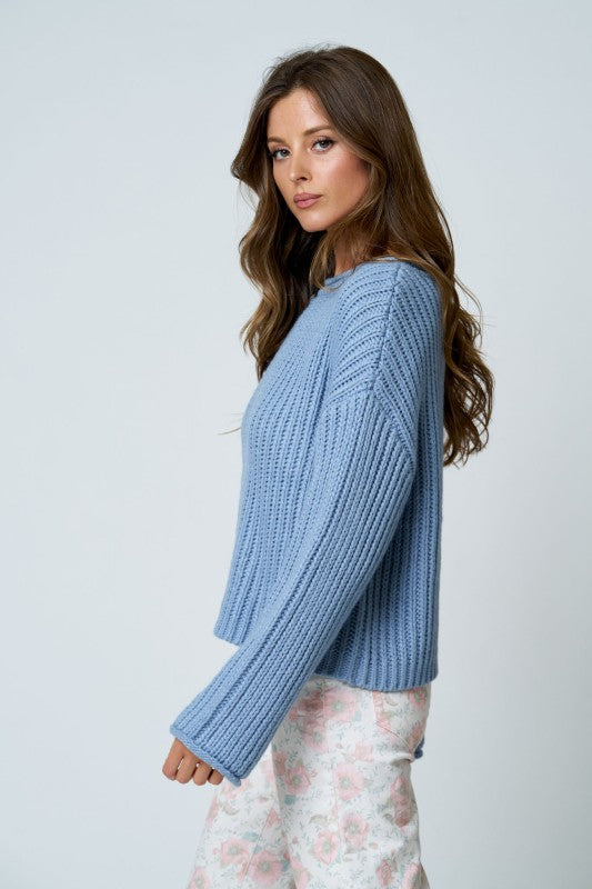 Keep Rolling Sweater