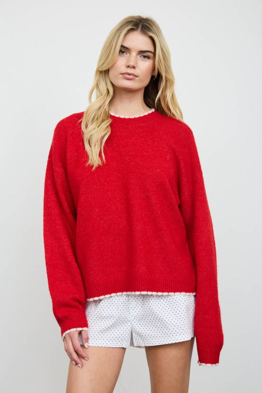 Keeping It Edgy Sweater