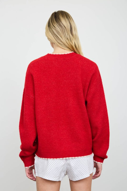 Keeping It Edgy Sweater
