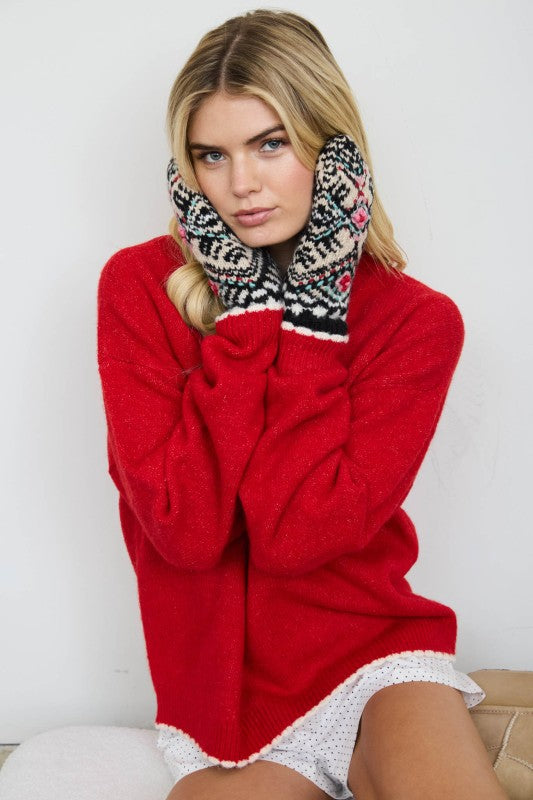 Keeping It Edgy Sweater