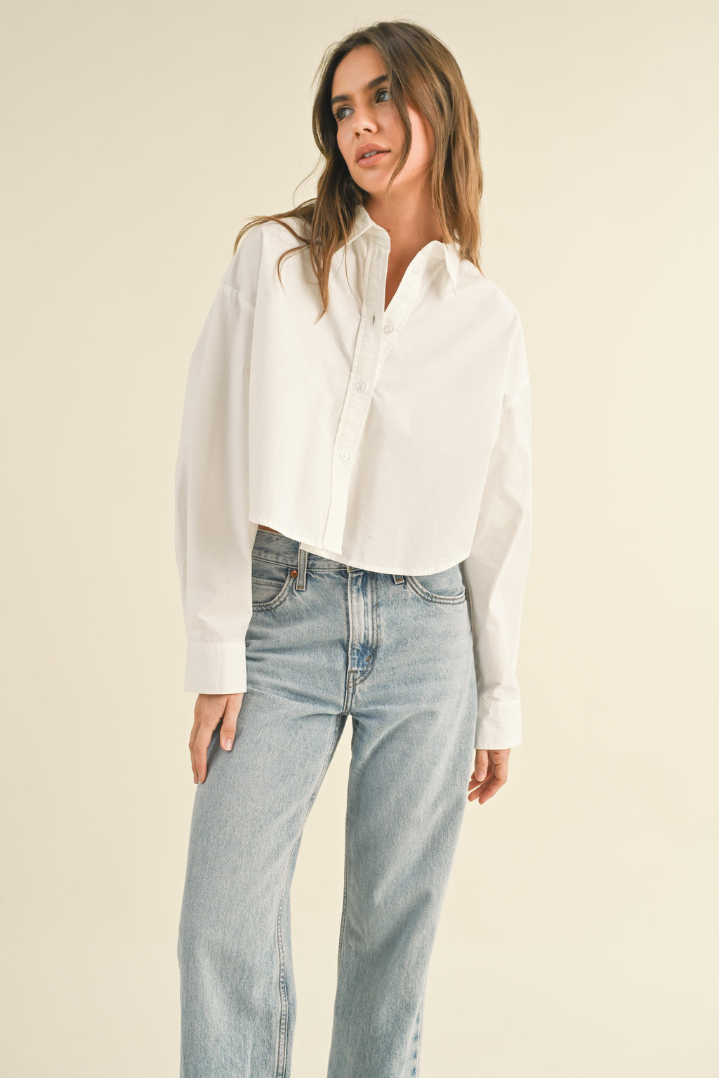 Effortless Little White Shirt