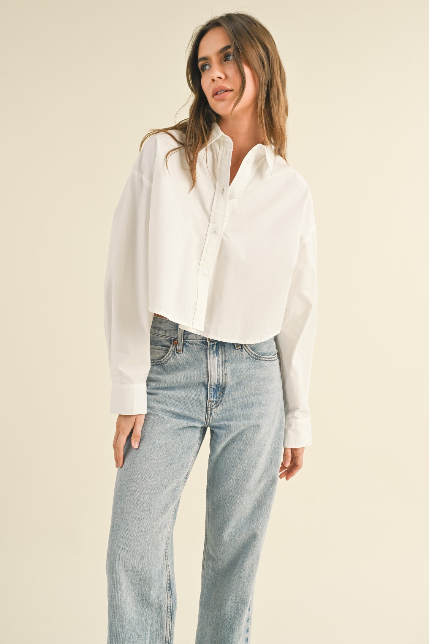 Effortless Little White Shirt