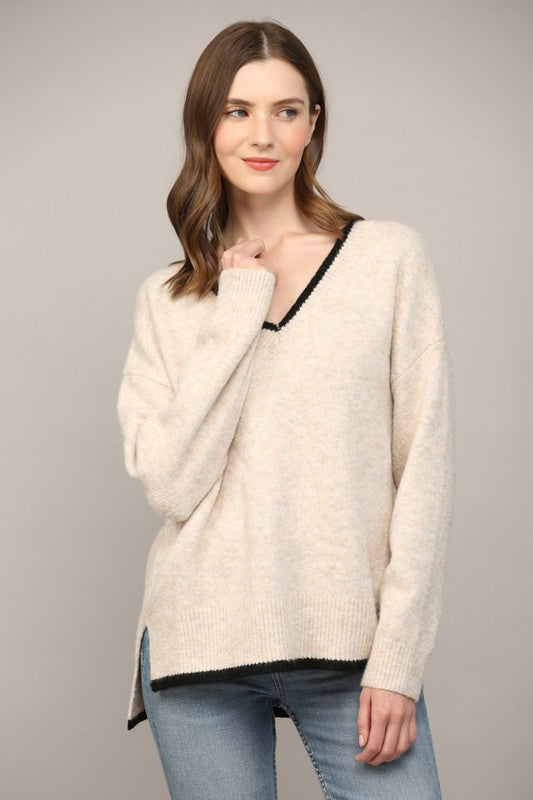 Top Stitch Sweater