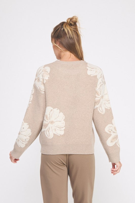 Zada Floral Sweater