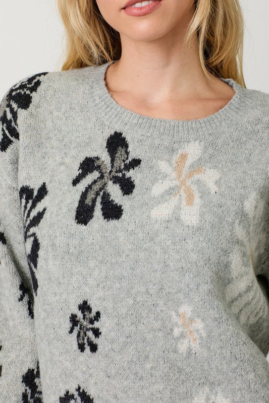 Fiona Floral Sweater