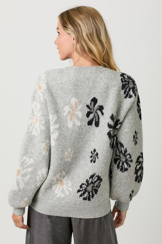 Fiona Floral Sweater