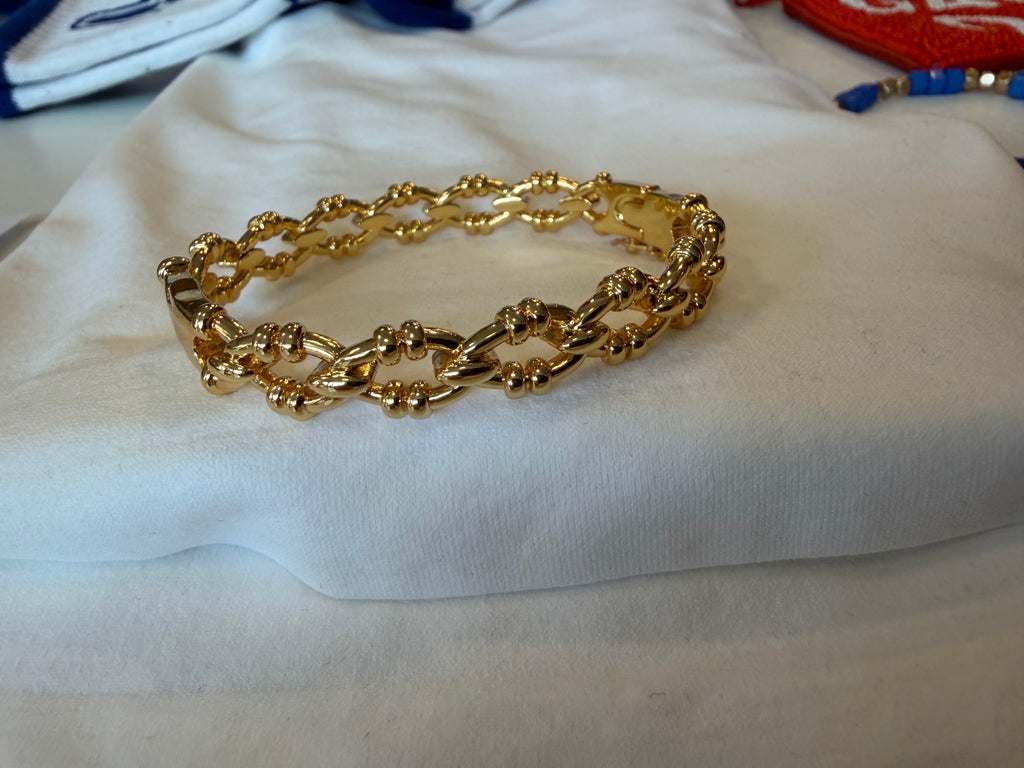 Lena Link Bangle Bracelet