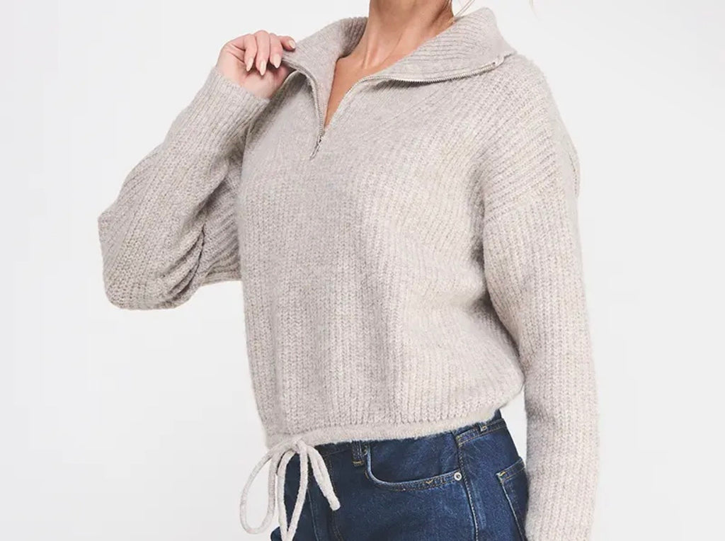 Weekend Wanderer Quarter-Zip Sweater