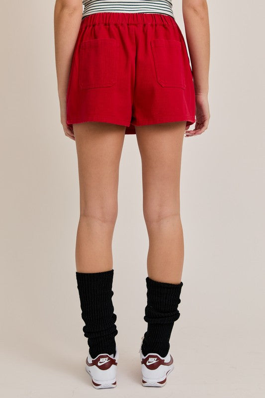 Reba Red Skort