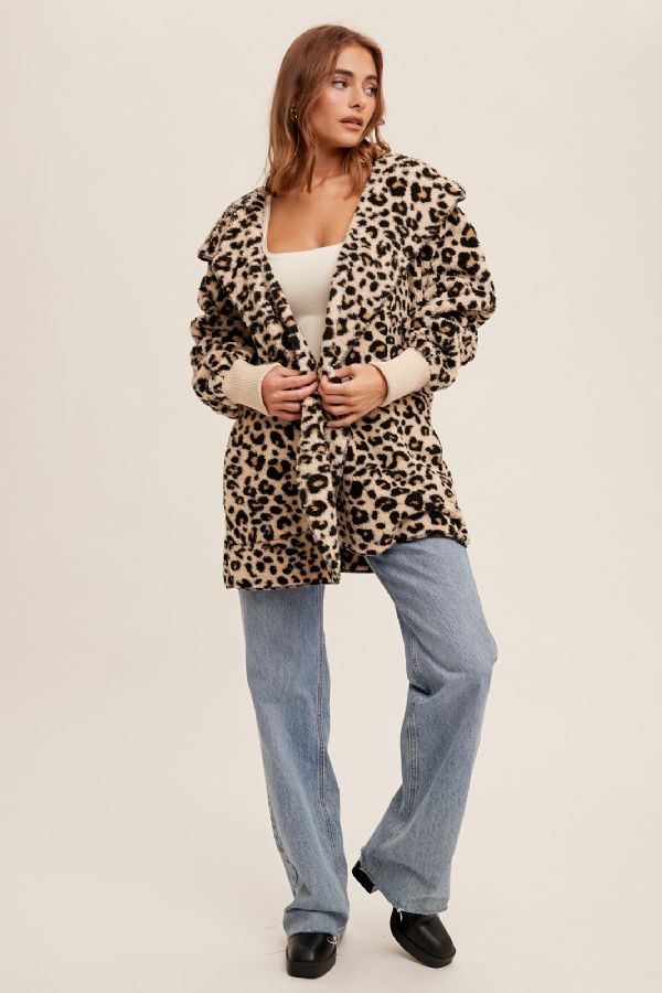 So Soft Leopard Print Sherpa