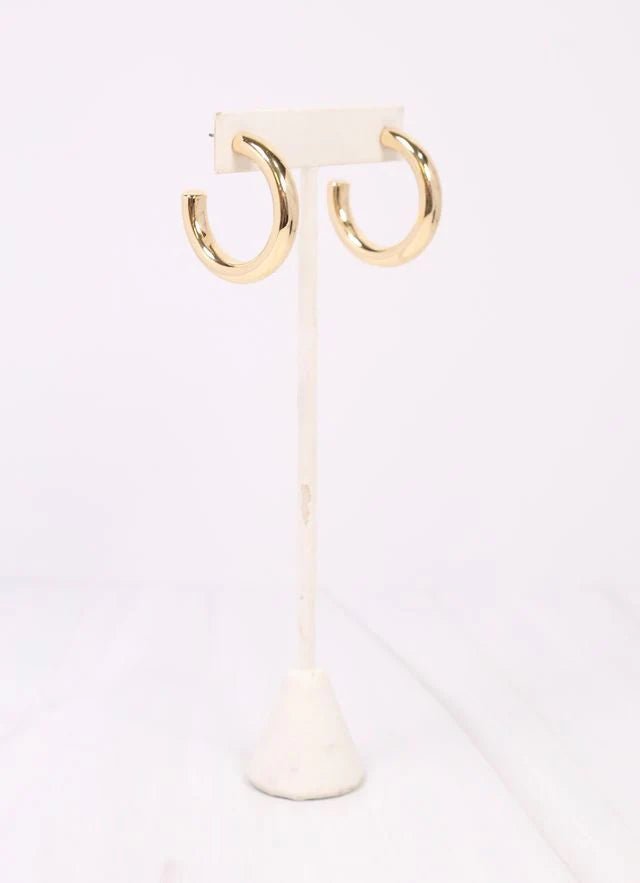 Staunton Hoop Earring GOLD