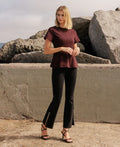 Skylar Studded HR Bootcut Jeans