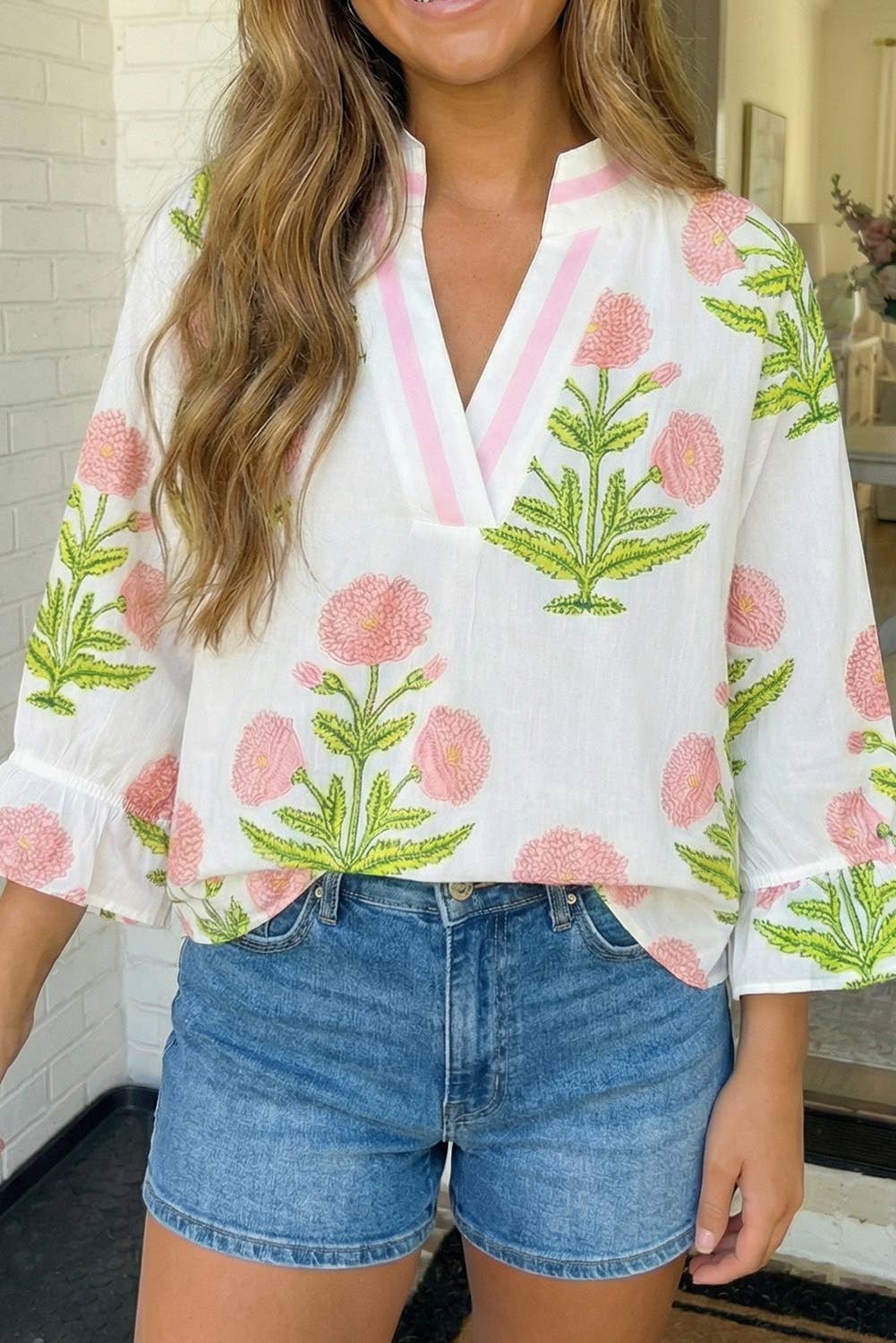 Wild Flower Blouse