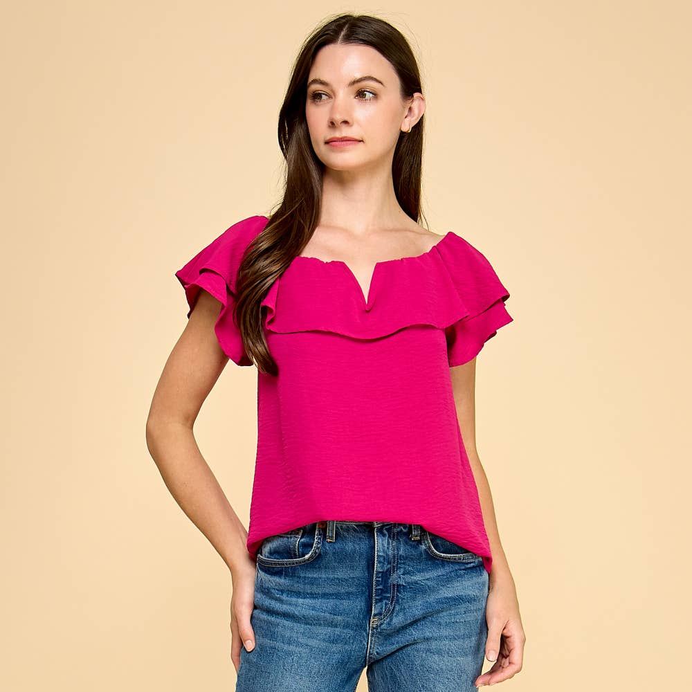 Veronica Solid Top