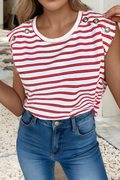 Stripe Short Sleeve Tee