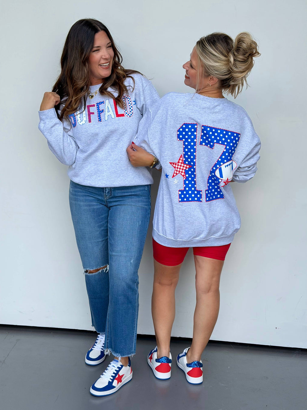 Buffalo Patchwork Sweatshirt