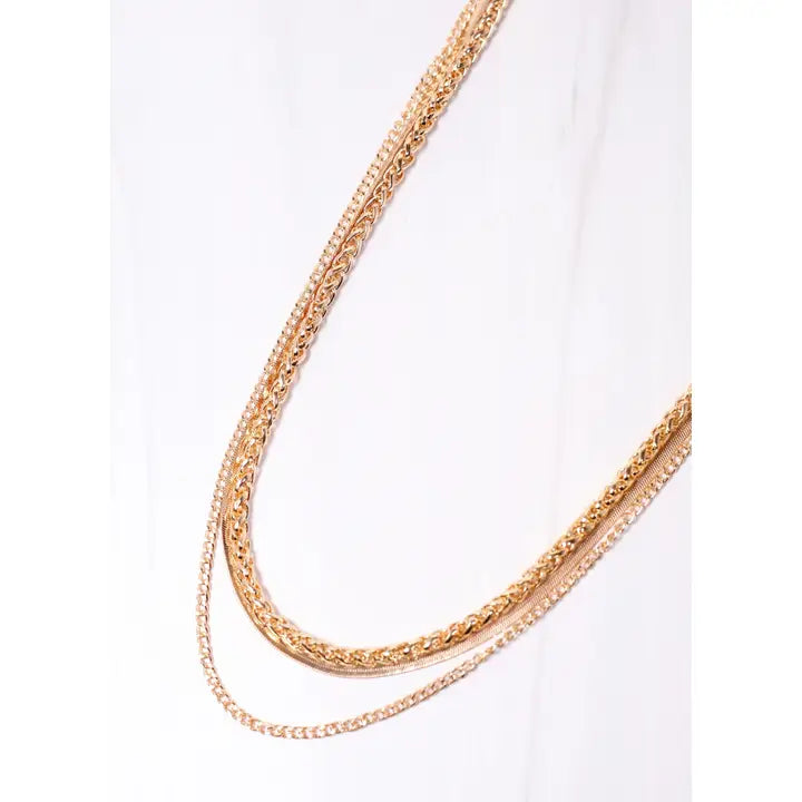 Valree Layered Necklace Gold